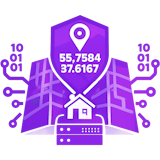 Получить адрес